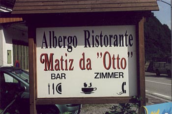 Albergo Ristorante "Matiz da Otto"